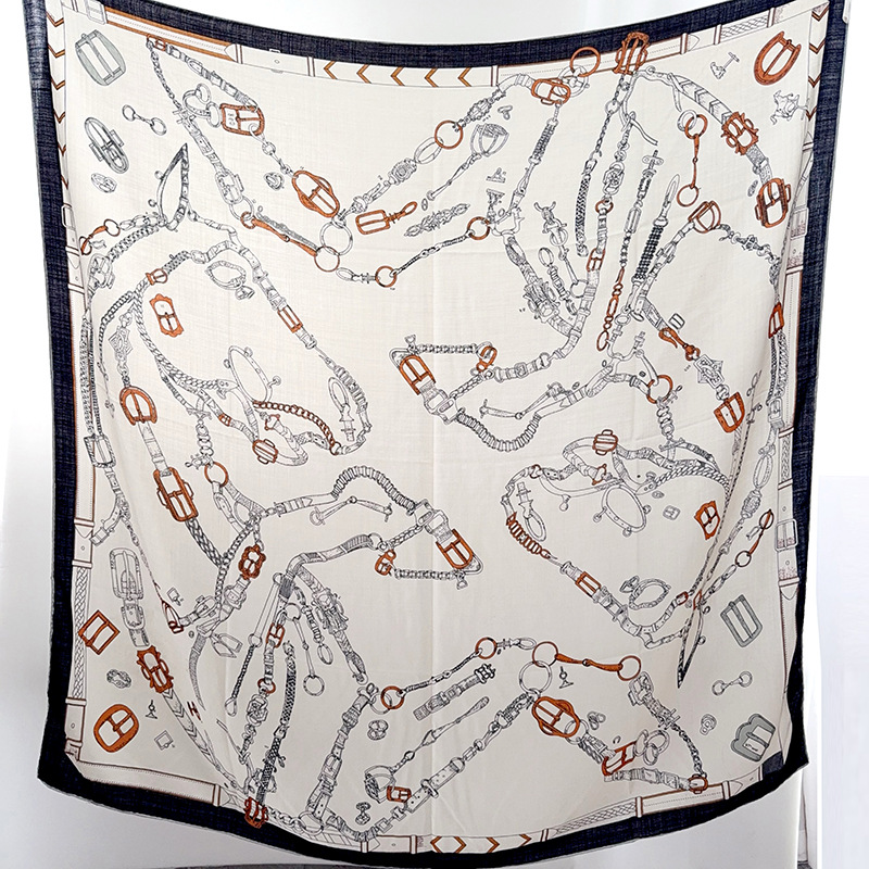 Winter Warm Scarf Rolled Edges - Luxury Bags Hong Kong ulasan dan harga