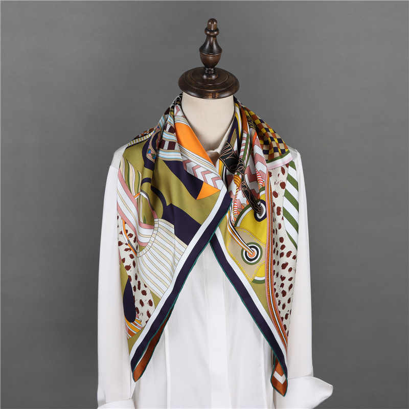 Double Sided 18mm Silk Scarf 9 - Luxury Bags Hong Kong ulasan dan harga