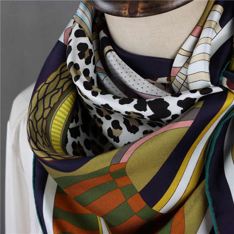 Double Sided 18mm Silk Scarf 9 - Luxury Bags Hong Kong ulasan dan harga