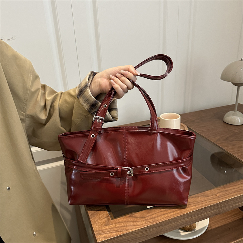 Luxury Wine Red Underarm Bag f - Luxury Bags Vip ulasan dan harga