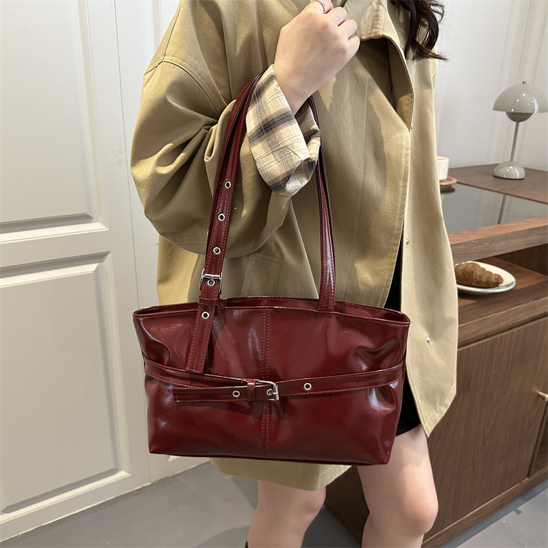 Luxury Wine Red Underarm Bag f - Luxury Bags Vip ulasan dan harga