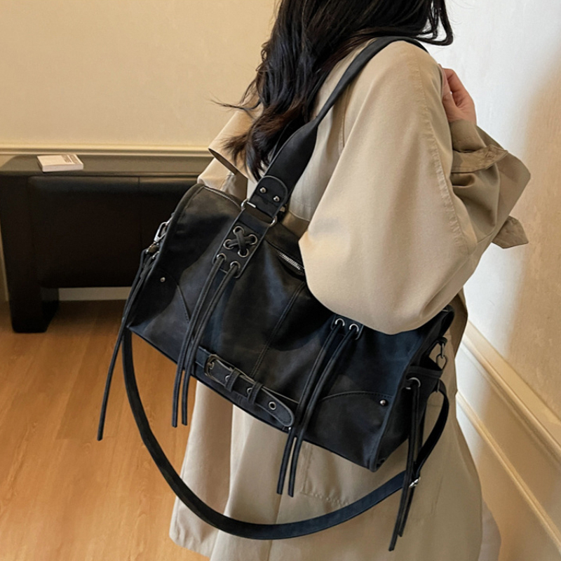 Retro Motorcycle Handbag Women - Luxury Bags Vip ulasan dan harga