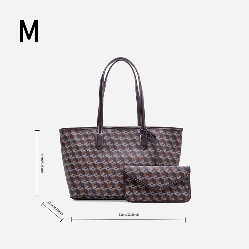 Large Capacity Geometric Print - Luxury Bags Goyard ulasan dan harga