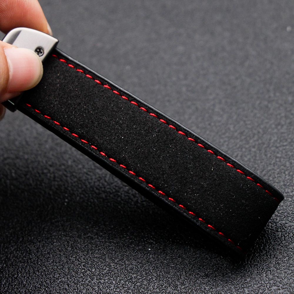 Suede Leather Car Keychain Hig - Luxury Xmas Bags ulasan dan harga