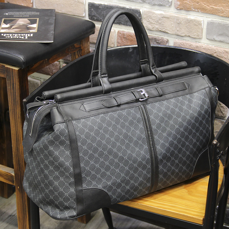Fashion Plaid Travel Bag Men H - Luxury Bags For Travel ulasan dan harga