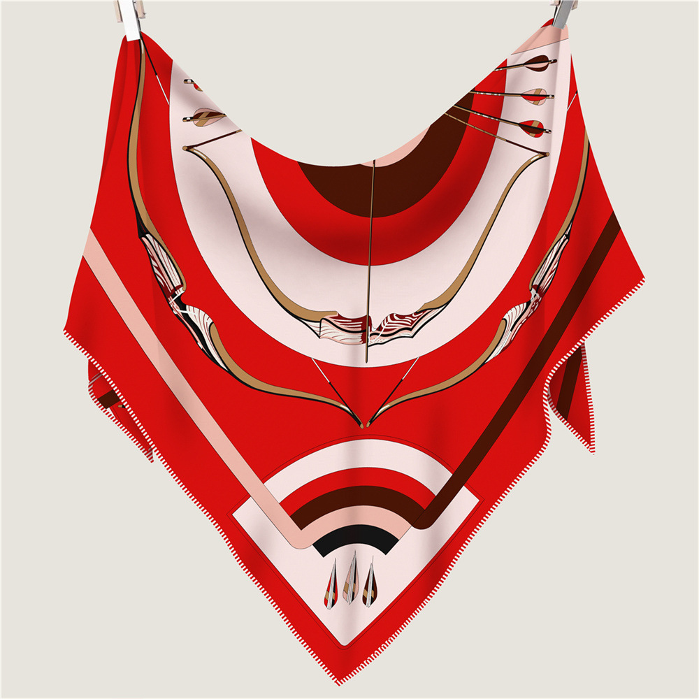Triangle Cashmere Silk Scarf L - Luxury Bags Hong Kong ulasan dan harga