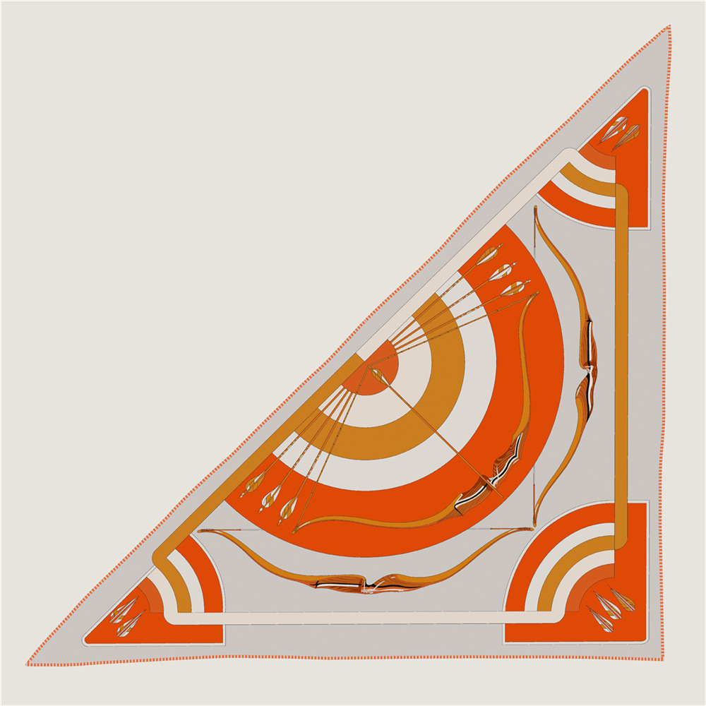 Triangle Cashmere Silk Scarf L - Luxury Bags Hong Kong ulasan dan harga