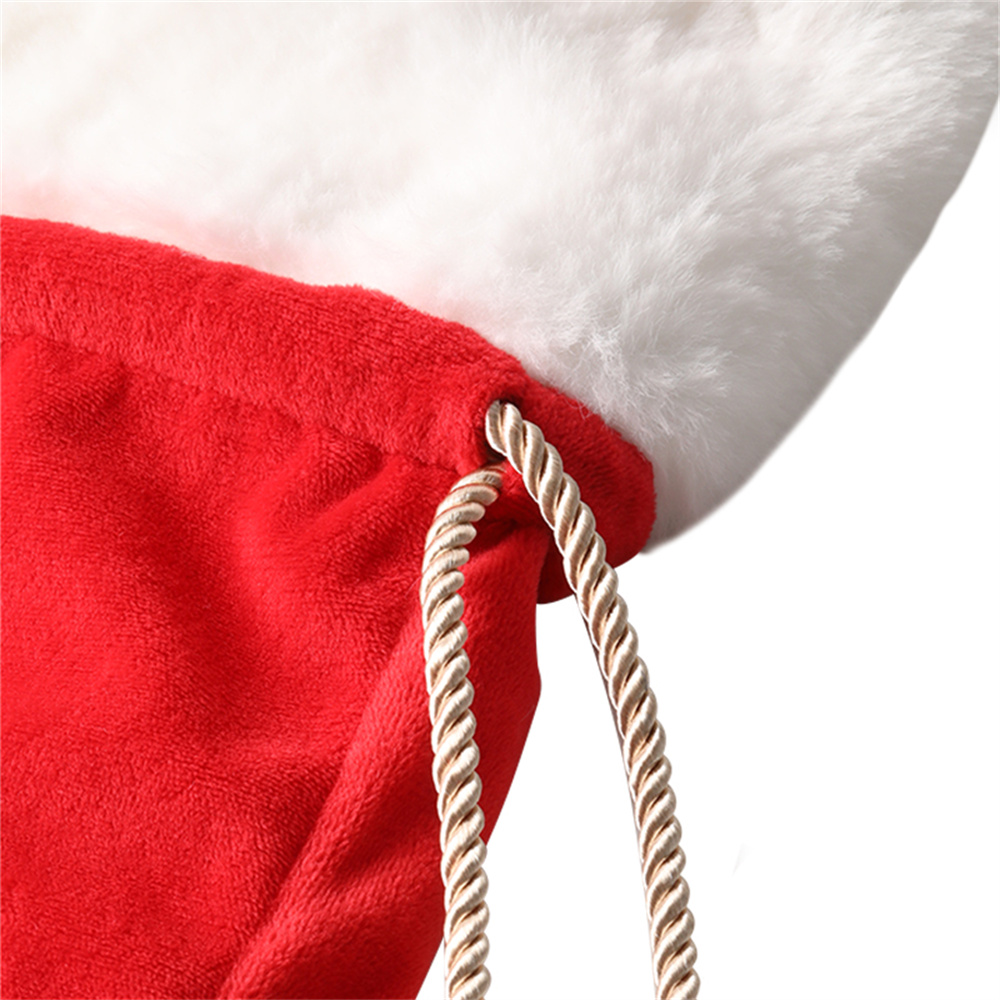 Custom Name Plush Christmas Sa - Luxury Xmas Bags ulasan dan harga