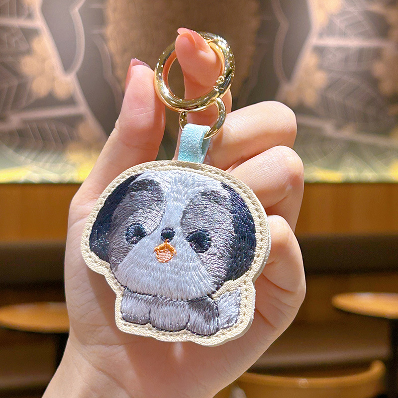 Embroidery Keychain Cute Rabbi - Luxury Xmas Bags ulasan dan harga