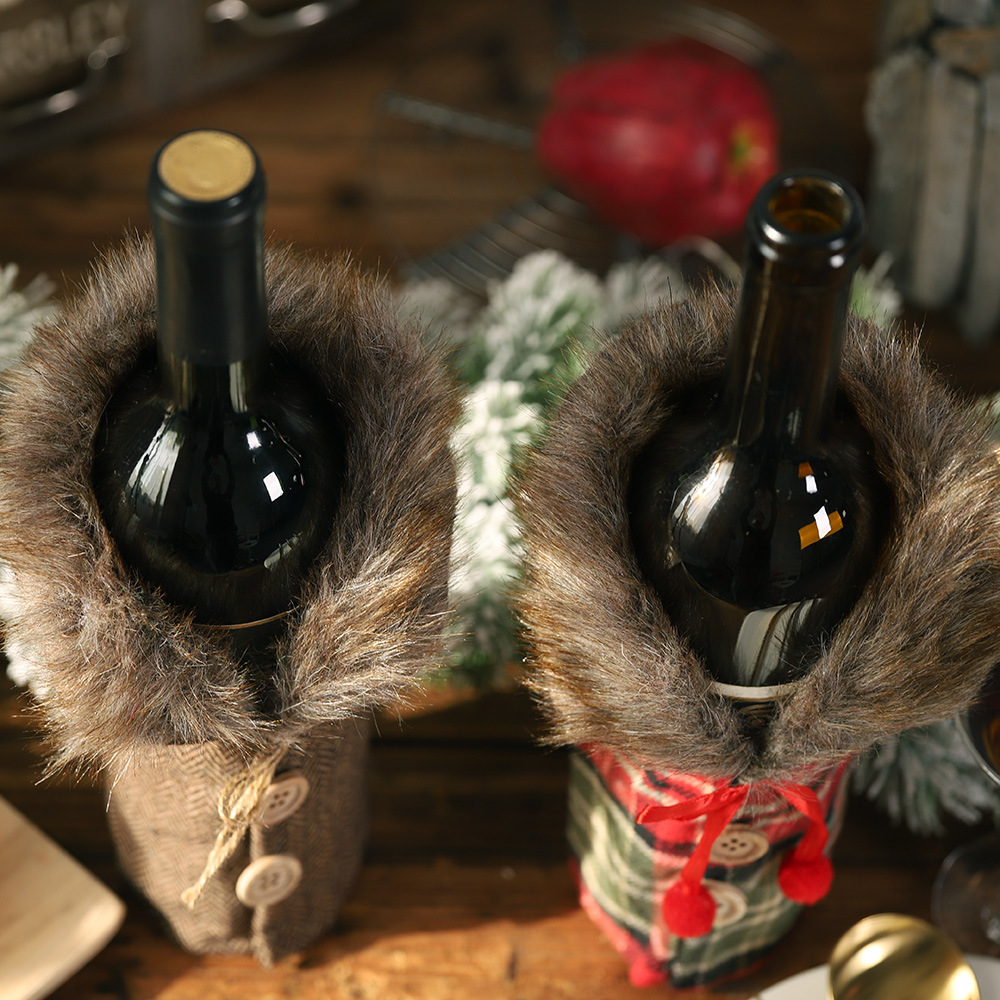 Luxury Christmas Wine Bottle C - Luxury Xmas Bags ulasan dan harga