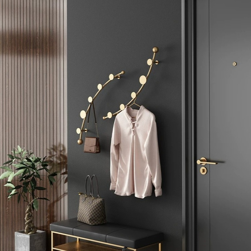 Light Luxury Wall Mounted Coat - Luxury Bags Entry ulasan dan harga