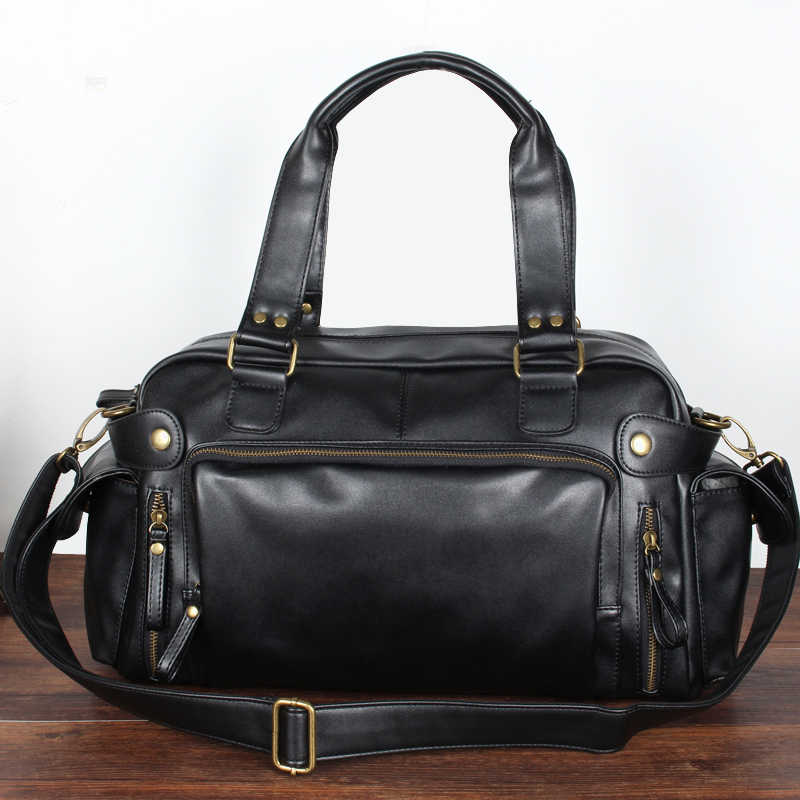 Casual Boston Handbag Men Luxu - Luxury Bags For Travel ulasan dan harga