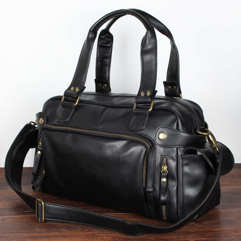 Casual Boston Handbag Men Luxu - Luxury Bags For Travel ulasan dan harga