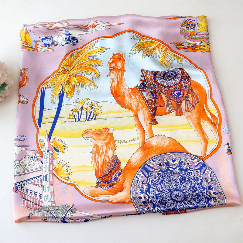 silk road Mulberry Satin Scarf - Luxury Bags Hong Kong ulasan dan harga