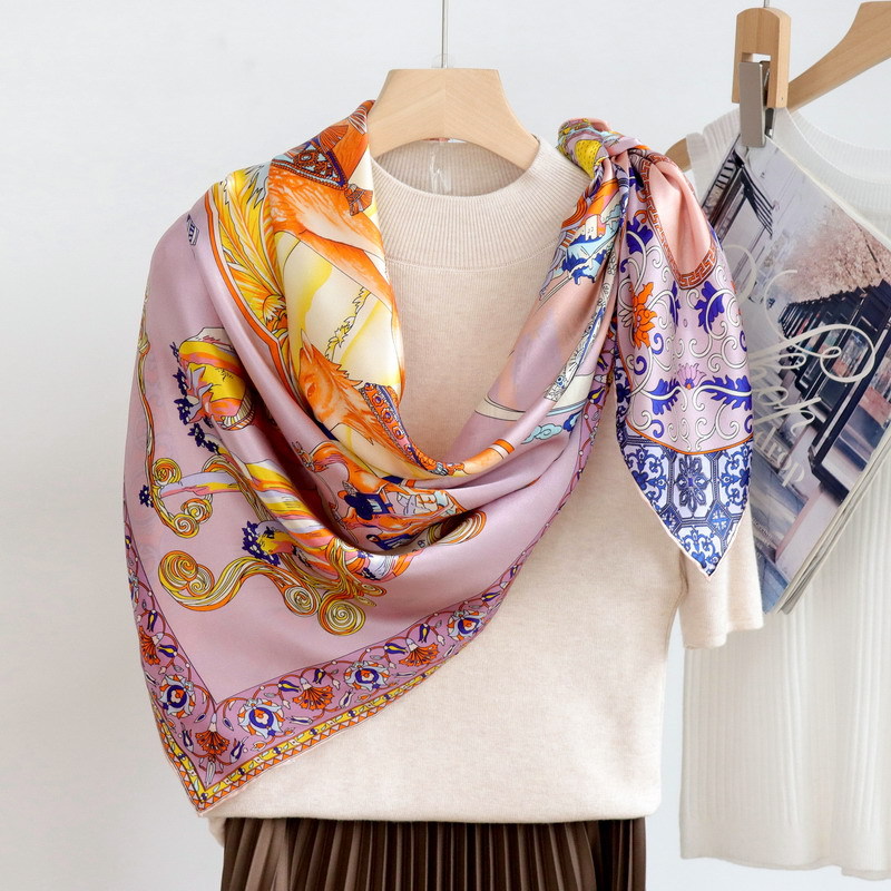 silk road Mulberry Satin Scarf - Luxury Bags Hong Kong ulasan dan harga