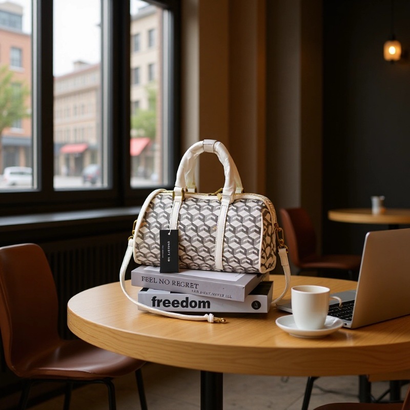 Geometric Boston Bag Women Lar - Luxury Bags Goyard ulasan dan harga
