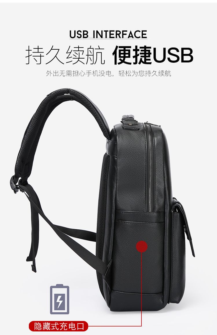 Men's luxury leather backpack  - Luxury Bags For Travel ulasan dan harga