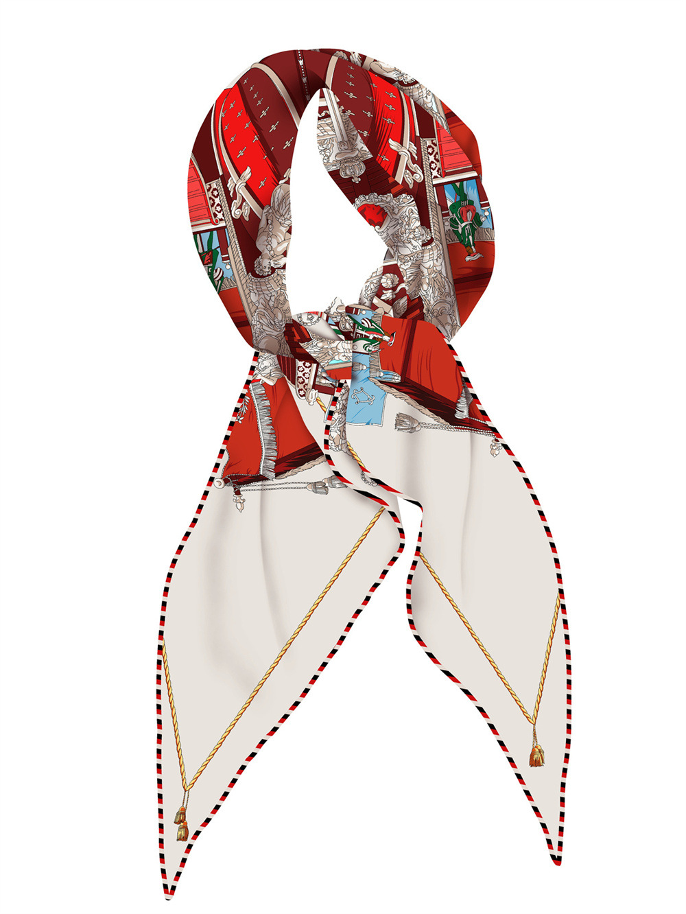 Triangle Twill Scarf Luxury Wo - Luxury Bags Hong Kong ulasan dan harga
